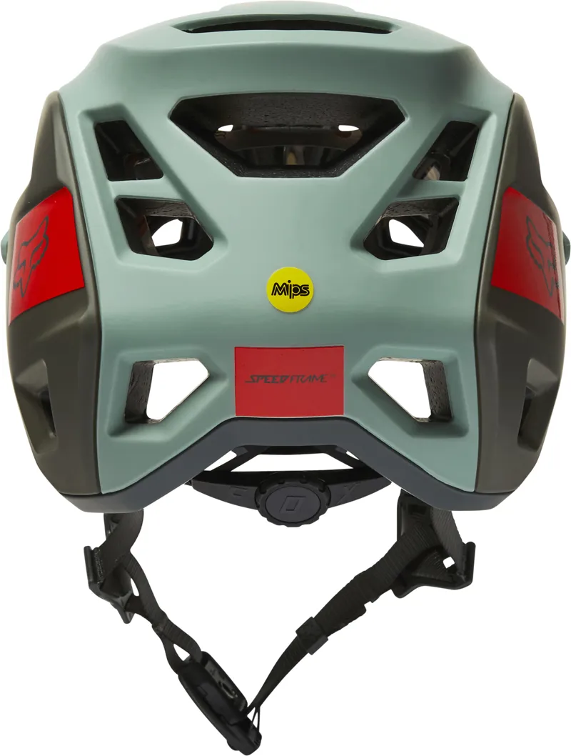 Fox Speedframe Pro Blocked CE Helmet in Eucalyptus-5